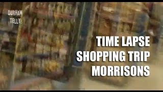 Shopping Trip Morrisons Bishop Auckland - Timelapse