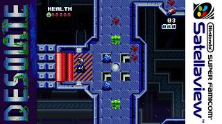 Desolate 2025 Snes Homebrew Gameplay Via Satellaview