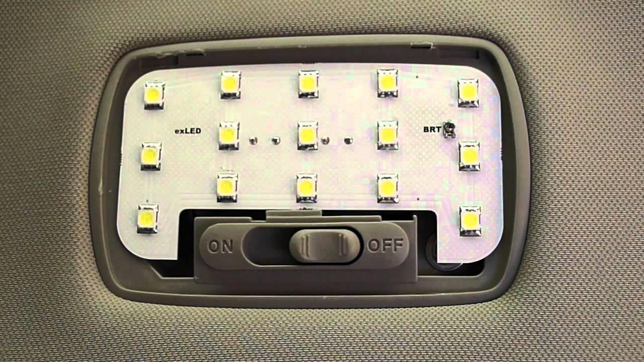 exLED Custom Interior Light Kit Dome Light- Acura TSX CU2 CL9, Honda