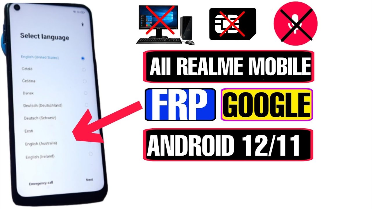 All Realme FRP Bypass Android 11 | New Trick 2022 | All Realme FRP Bypass Android 11 | New Trick 2022 |