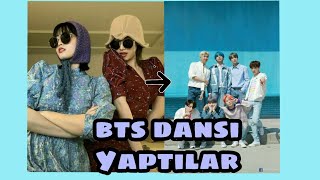 Momo ve sana bts dansı yaptılar