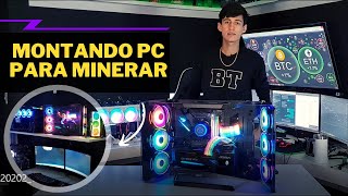 Montando Pc Para Minerar - Pc De Mineração