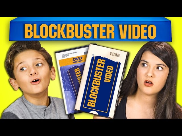 Kids React To Blockbuster Video - Video