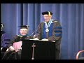 WWU Spring Commencement 2012 - 4 p.m. Ceremony Student Speaker, Michael Pegis