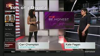 Cari Champion In Black Tights Espn