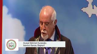 İstanbul Barosu Başkanı Avukat Mehmet Durakoğlu 24 Şubat 2018 Ankara Konuşması -