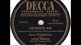 Watch Ella Fitzgerald Petootie Pie video