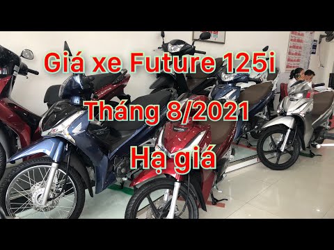 Bảng giá xe Honda Future 125i 2021 đầu tháng 8/2021 Mới nhất