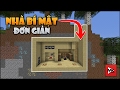 CÁCH LÀM NHÀ BÍ MẬT TRONG VÁCH NÚI ĐƠN GIẢN - MINECRAFT ĐÁ ĐỎ #1 | MK GAMING