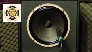 Soundclip - Celestion G12M Greenback: Clean