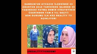 Samsunda 22 Ağustos 2016 Tarihinde Işlenen Fatma Demir Cinayetinin Üzerinden 8 Yıl Geçti