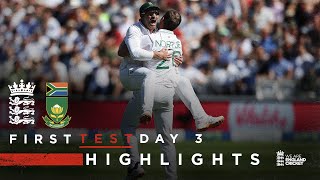 Highlights - England v South Africa Day 3 | 1st LV= Insurance Test 2022
