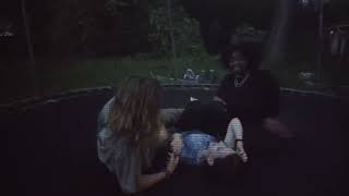 My Daughter Getting Her 18 Birthday Spankings On The Trampoline