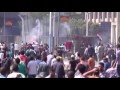 Raw: Gunfire, Clashes on Cairo Bridge