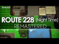 Sinnoh Route 228 (Night): Remastered ► Pokémon Diamond/Pearl & Platinum