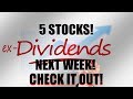 Dividend Stocks With Ex-Dividends - Dividend Investing ABBV, DRI, TWX, CBRL, HRL - Jan 8-12