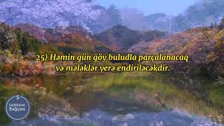 Furqan Surəsi 21-34