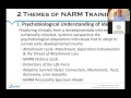 NARM & NARM Practitioner Training Q&A Webinar