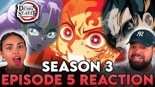 Tanjiro Sun Halo Dragon Head Dance Demon Slayer Season 3 Episode 5 Reaction