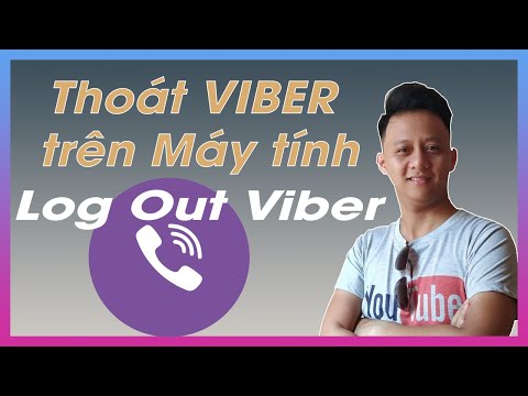 ✅ Đăng xuất viber trên máy tính - How to Log Out from Viber on PC | How To Sign Out Of Viber on PC