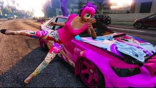 GTA 5 ANIME THEME! (GTA 5 ONLINE)