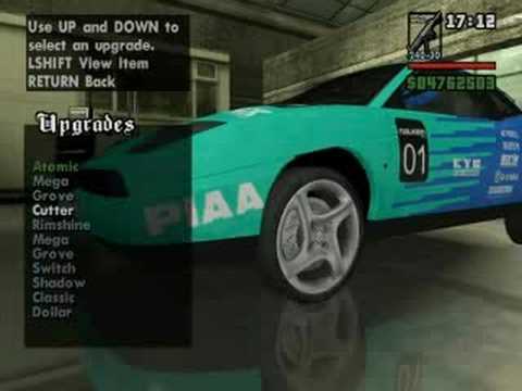 GTA San Andreas XSB's FIAT Coupe tuning project
