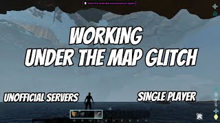 Glitch Under The Map Center Ark Survival Ascended Tutorial
