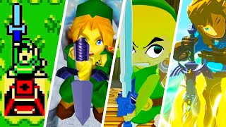 Evolution Of Master Sword In Zelda Games (1991-2024)