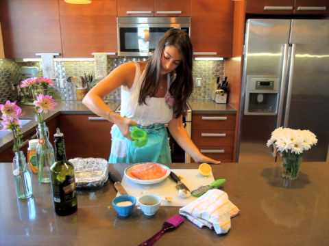 Video Recipe Salmon Zucchini Pasta