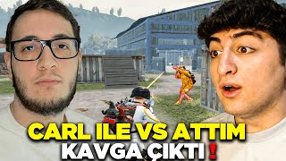 Carl İle Vs Attim Beni̇ Kişkirtti Pubg Mobi̇le