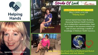 "Helping Hand" ~ReneMarie Stroke Of Luck TV Show May 3, 2020, 9:00 AM