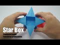 Origami Star Box (traditional model)