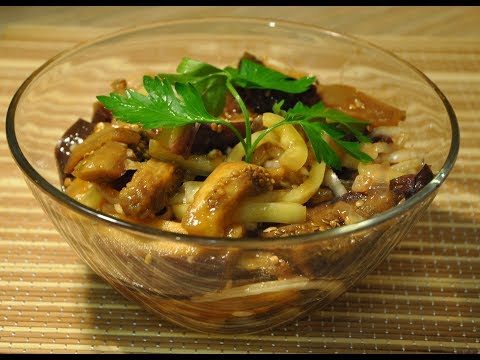Хит корейской кухни, салат из баклажанов. Просто, вкусно, недорого. Хит корейской кухни, салат из баклажанов. Просто, вкусно, недорого.