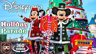 5K 360 Disneys Christmas Parade 2019 - Disneyland Paris Enchanted Christmas
