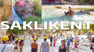 Fethi̇ye Saklikent Kanyonu Sonuna Kadar Gi̇di̇yoruz Fethiye Gezilecek Yerler