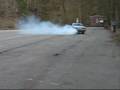 BMW 750i e32 burnout