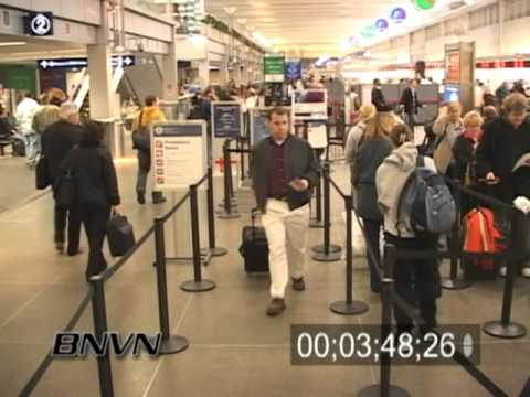 11/28/2005 Minneapolis & St. Paul Intl. Airport, Monday After Thanksgiving Video