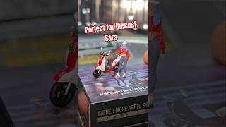 Moreart Retro Scooter With Trendy Girl. Perfect For Your Diecast Cars.