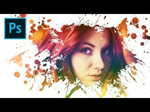 Cách Làm Hiệu Ứng Ảnh Cực Kì Đẹp Với Splash Brush Trong Photoshop | Splash Effect~Photoshop Tutorial
