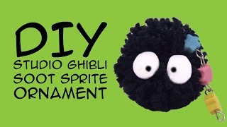 DIY Studio Ghibli Soot Sprite Ornament: (Anime Cosplay Fandom) Crafty McFangirl Tutorial