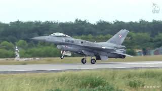 Polish Air Force F-16 Tiger Demo Team Training - Poznań-Krzesiny (Epks) - 15.06.2023