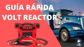 Guía rápida de tu Volt Reactor - Arrancador de emergencia para camiones