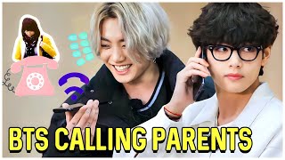 BTS Calling Their Parents