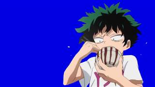 Green Screen - Chromakey | Anime Mask | Midoriya Izuku