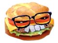 Laughing out Loud Bucky Burger