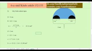 6-Ci Sinif Kitabi, Sehife 152 Ve 153.