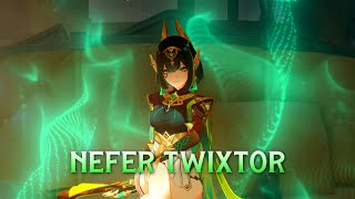 Nefer Twixtor Clips For Edits 4K Genshin Impact