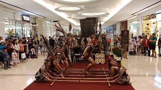 Monsopiad Bamboo Kadazan Dance From Sabah At Imago Kota Kinabalu - 30/04