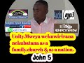Evangelist Trymore Muparinga -Unity.Mweya wekuwirirana nekubatana as a family,church & as a nation.