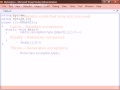 C# Tutorial - 22 - Exception Handling